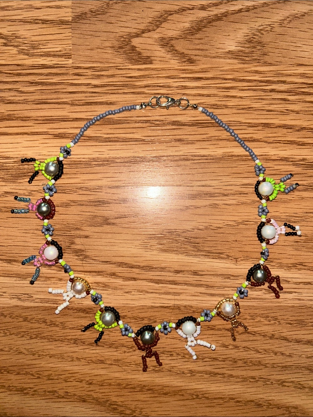 EUC Multi-Color Beaded Pearl Accent Necklace - Women Jewelry Necklaces